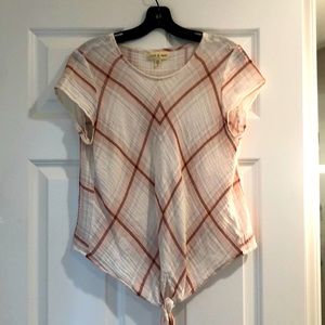 Cloth and Stone gauzy top